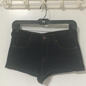Dark Denim Shorts